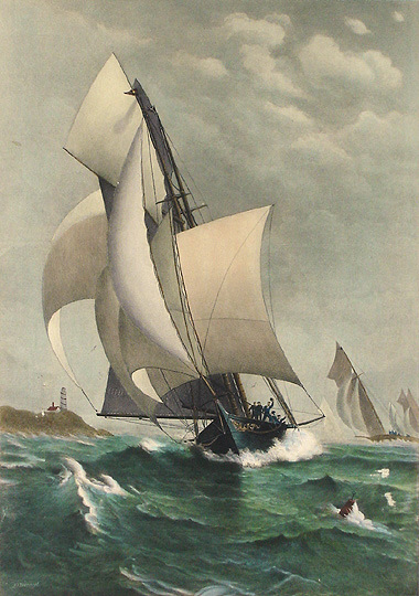 a winning yacht