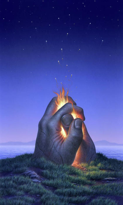 Embers turns to stars beneath our pain