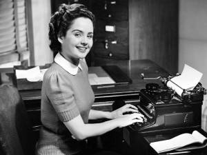 I'm pretty sure I never looked like this when I was typing!