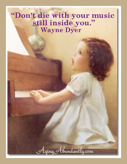 Wayne Dyer music quote