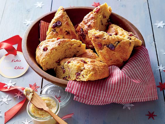 cranberry scones