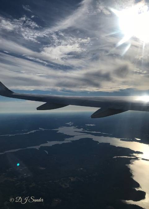 wedding flight in