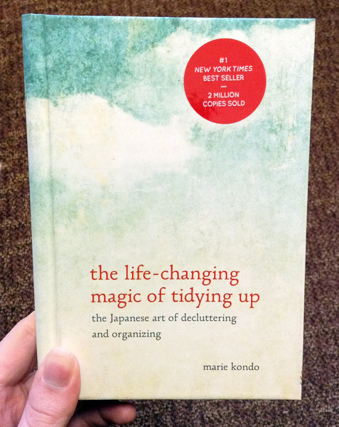 Tidying up Marie Kondo tidying up Marie Kondo