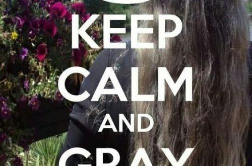 gray on