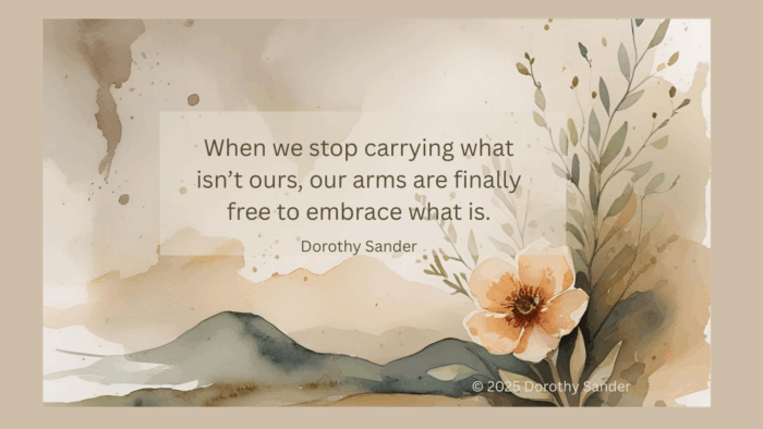 caring without carrying